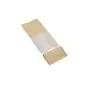 Block bottom bags with Window Kraft look 60my Brown 100 + 60 x 280mm