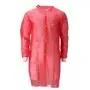 CMT Visitor Jacket PP Non Woven with Press Buttons Red Size L -Horecavoordeel.com-