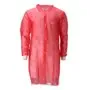 CMT Visitor Jacket PP Non Woven with Press Buttons Red Size XXXL -Horecavoordeel.com-