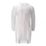 CMT Visitor Jacket PP Non Woven with Press Buttons 30gr White Size XXL -Horecavoordeel.com-