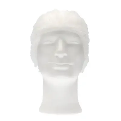 CMT Hair Net - Clip Cap PP Non Woven White Size M 50cm -Horecavoordeel.com-
