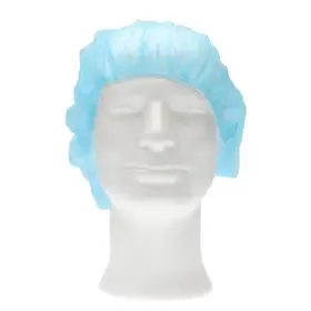 CMT Hair Net - Bouffant Cap PP Non Woven Blue Size XL 58cm -Horecavoordeel.com-