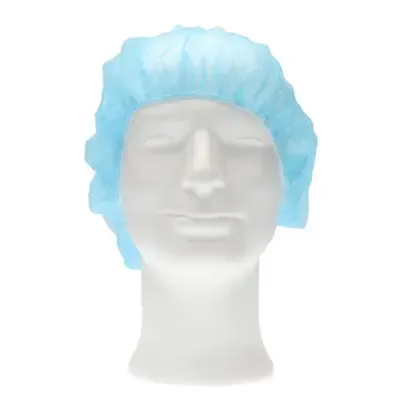 CMT Hair Net - Bouffant Cap PP Non Woven Blue Size XL 58cm -Horecavoordeel.com-
