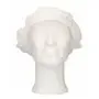 CMT Hairnet with Flap Universal Polyester Cotton White One size