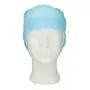 CMT Cap With Peak - Snood Cap PP Non Woven Blue