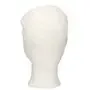 CMT Cap With Peak - Snood Cap PP Non Woven White Size L