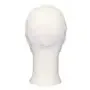 CMT Peaked Cap and Hair Catcher Polyester Cotton Crown White Size XL