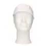 CMT Peaked Cap and Hair Catcher Polyester Cotton Crown White Size XL