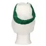 CMT Peaked Cap and Hair Catcher Polyester Cotton Green Size L