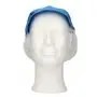 CMT Peaked Cap and Hair Catcher Polyester Cotton Light Blue Size XL