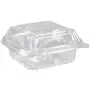 Hamburger containers PET Transparent 133x133x64mm -Horecavoordeel.com-