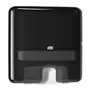 Tork Xpress Mini Multifold Towel Dispenser Black Plastic Elevation-Line -Horecavoordeel.com-
