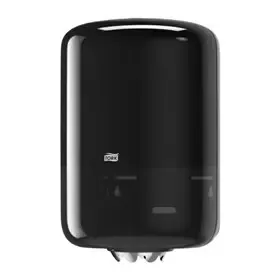 Tork Centerfeed Cleaning Paper Dispenser Black Plastic Elevation-Line -Horecavoordeel.com-