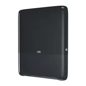 Tork PeakServe Mini Continuous Towel Dispenser Black Plastic Elevation-Line -Horecavoordeel.com-