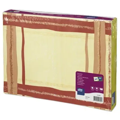 Tork Placemat Carre Advanced 1-layer Decor 42x30cm -Horecavoordeel.com-