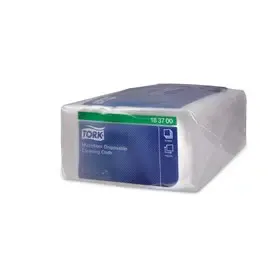 Tork Premium Microfibre Cleaning Cloth White 29.5x34cm -Horecavoordeel.com-