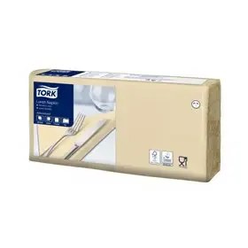 Tork Lunch Napkin Advanced 2-ply Sand 33x33cm ¼-fold -Horecavoordeel.com-