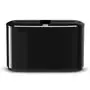 Tork Xpress Multifold Countertop Towel Dispenser Black Plastic Elevation-Line