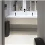 Tork Z-Fold - C-Fold Mini Towel Dispenser Black Plastic Elevation-Line