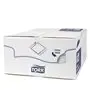 Tork LinStyle Dinner Napkin Premium 1-ply White 39x39cm ¼-fold