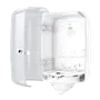 Tork Reflex Mini Sheet-by-Sheet Centerfeed Dispenser White Plastic Performance Line