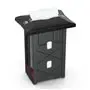 Tork Xpressnap In-counter Napkin Dispenser Black Plastic Signature Line 30cm