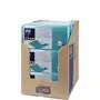 Tork Cocktail Napkin Advanced 2-ply Blue Green 24x24cm ¼-fold