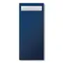 Tork Cutlery Bag Advanced Dark Blue with White Napkin 2-ply 39x23cm