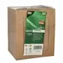 Sushi dishes Cardboard Rectangular Brown H 4.5 x 12 x 10cm