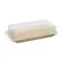 Sushi dishes Palm leaf Rectangular 100cc H 4.3 x 18.4 x 10.4cm Natural Combination package with RPET Lids