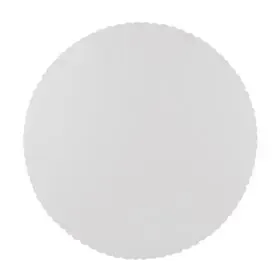 Cake Borders Cardboard "Pure" Round Ø 28cm White With Serrated Edge