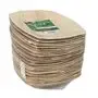 Bowls Palm Leaf "Pure" 350cc H 4.5 x 17 x 17cm Nature "QUADRATO"