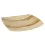 Plates Palm Leaf "Pure" 26 x 26cm Nature "QUADRATO"