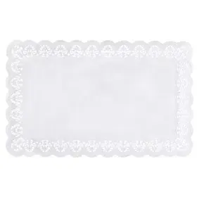 Cake borders "Square" 53 x 32.5cm White