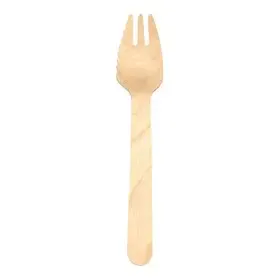 Snack forks Wood 13.5cm