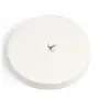 Lids White Paper with Cross opening 90mm