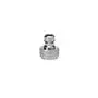 Kraanaansluiting Met Binnenring Messing Verchroomd 1-2” Nippel  -Horecavoordeel.com-