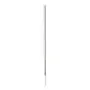 Ergonomic Stainless steel Helve, Kort Stainless steel, Polypropylene 1025xø 31mm White