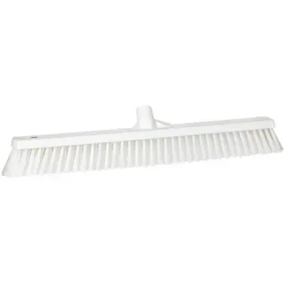 Combi Sweeper Wide Tough and Switht Polyester Fiber 610x70x125mm White