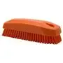 Nail brush - Small Work Brush Polyester Fiber, Hard 130x50x40mm Orange
