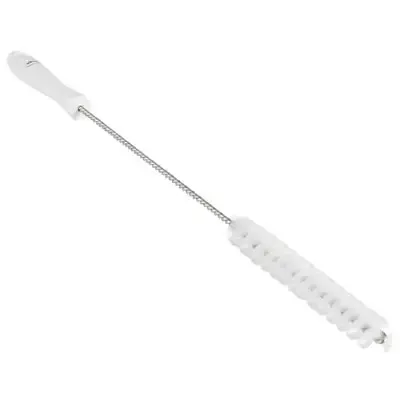 Pipe Brush With Handle and Polyester Fibers ø20x500mm, Medium White