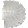 Worm house brush head Polyester Fiber, Medium ø135x130mm White