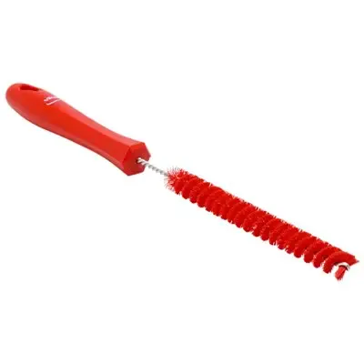 Drain brush Polyester Fiber, Medium Visible Fiber length 5mm ø15x310mm Red