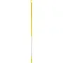 Ergonomic Aluminium Helve 130cm Anodized Aluminum, Polypropylene 1310xø 31mm Yellow