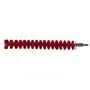 Pipe Brush For Flexible Cable with Polyester Fibers, Medium ø20x200mm, Medium Red