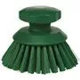 Round Work brush Polyester Fiber, Hard ø 110x110mm Green
