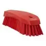 Large Work brush Polyester Fiber, Hard 200x70x60mm Red