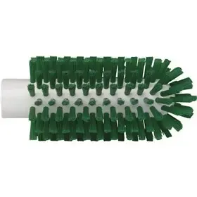 Pipe brush, Helve model Polyester Fiber ø63x150mm, Hard Green
