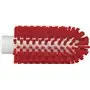 Pipe brush, Helve model Polyester Fiber ø63x150mm, Hard Red