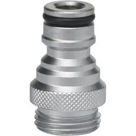 Vikan-gardena Nipple Gardena Nipple With 1-2 "Male Thread, Brass Chromed